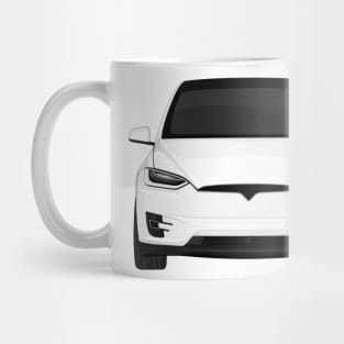 X White Mug